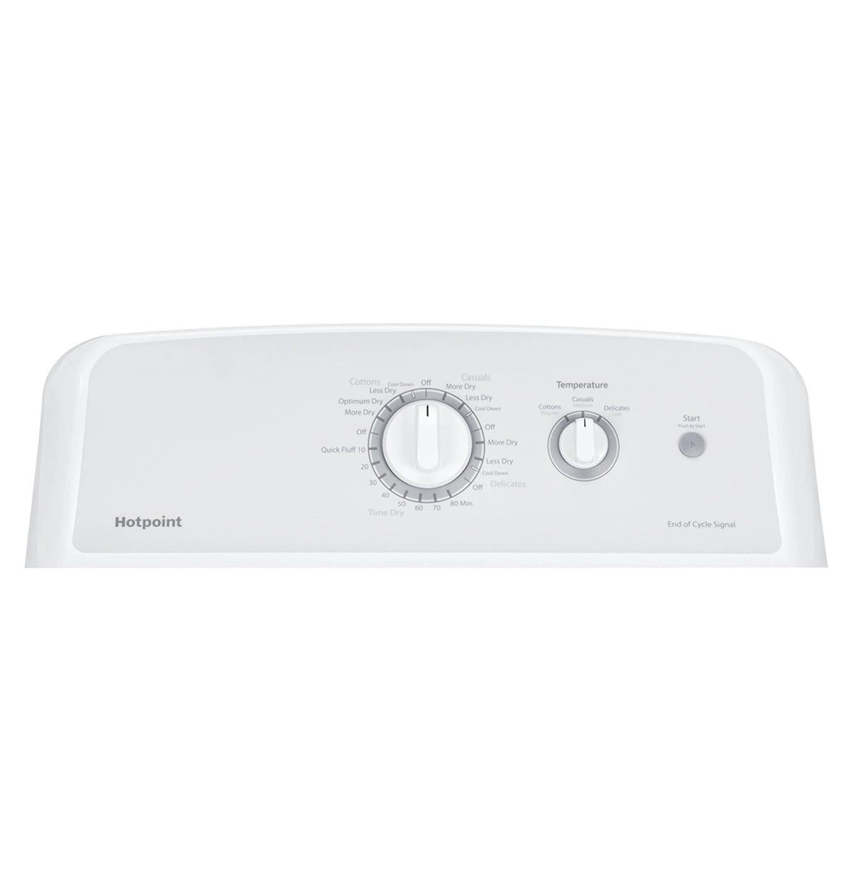 White Gas Dryer J5613