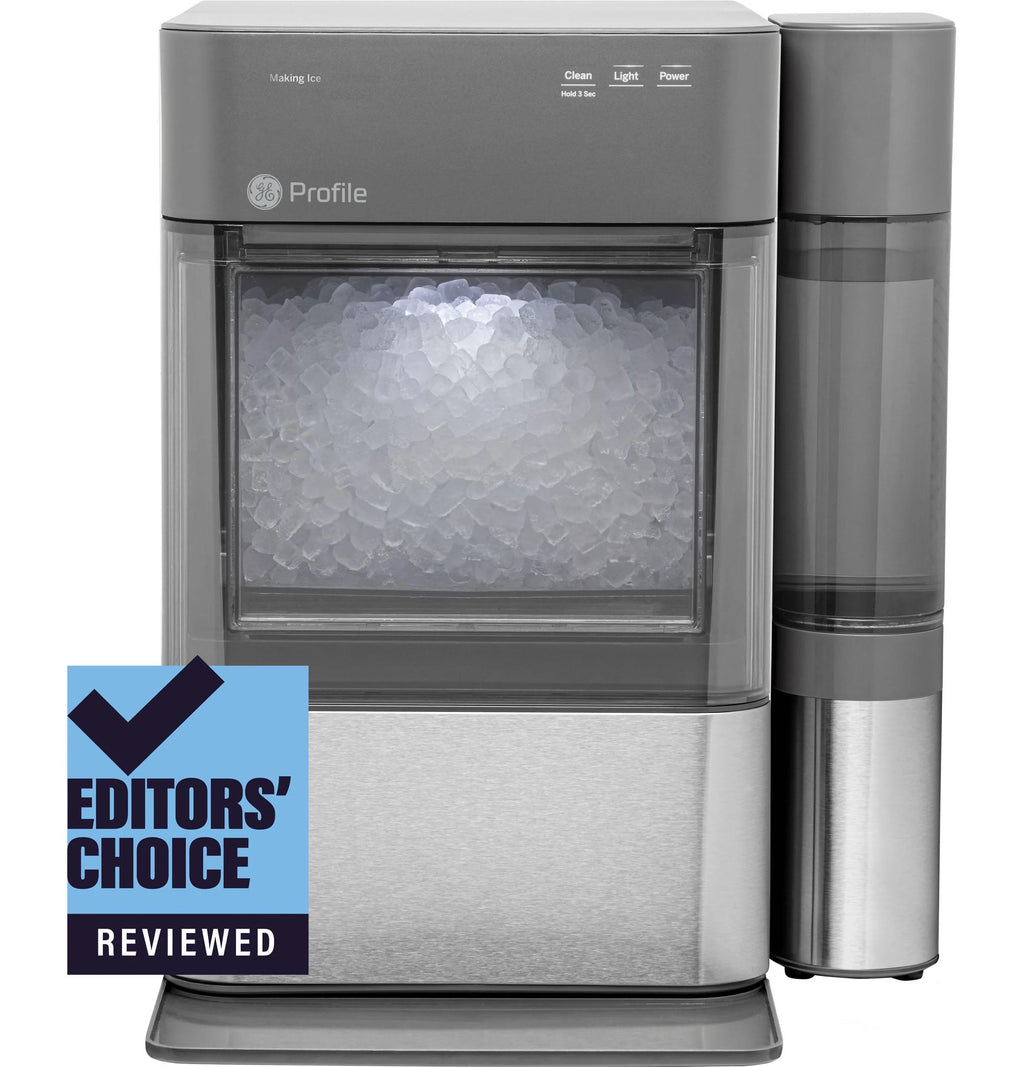 Countertop Nugget Ice Maker with Side Tank Stainless Steel H9457