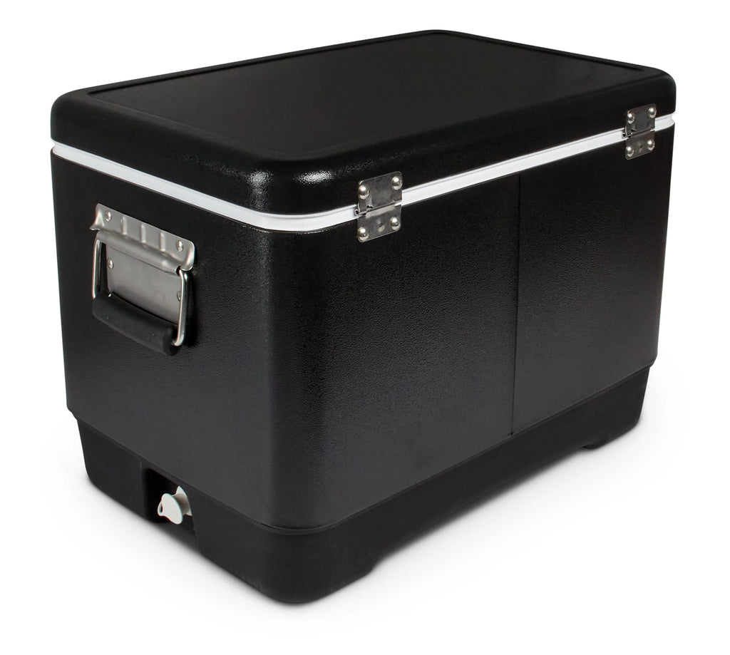54 Qt Hard Sided Cooler, Black S480