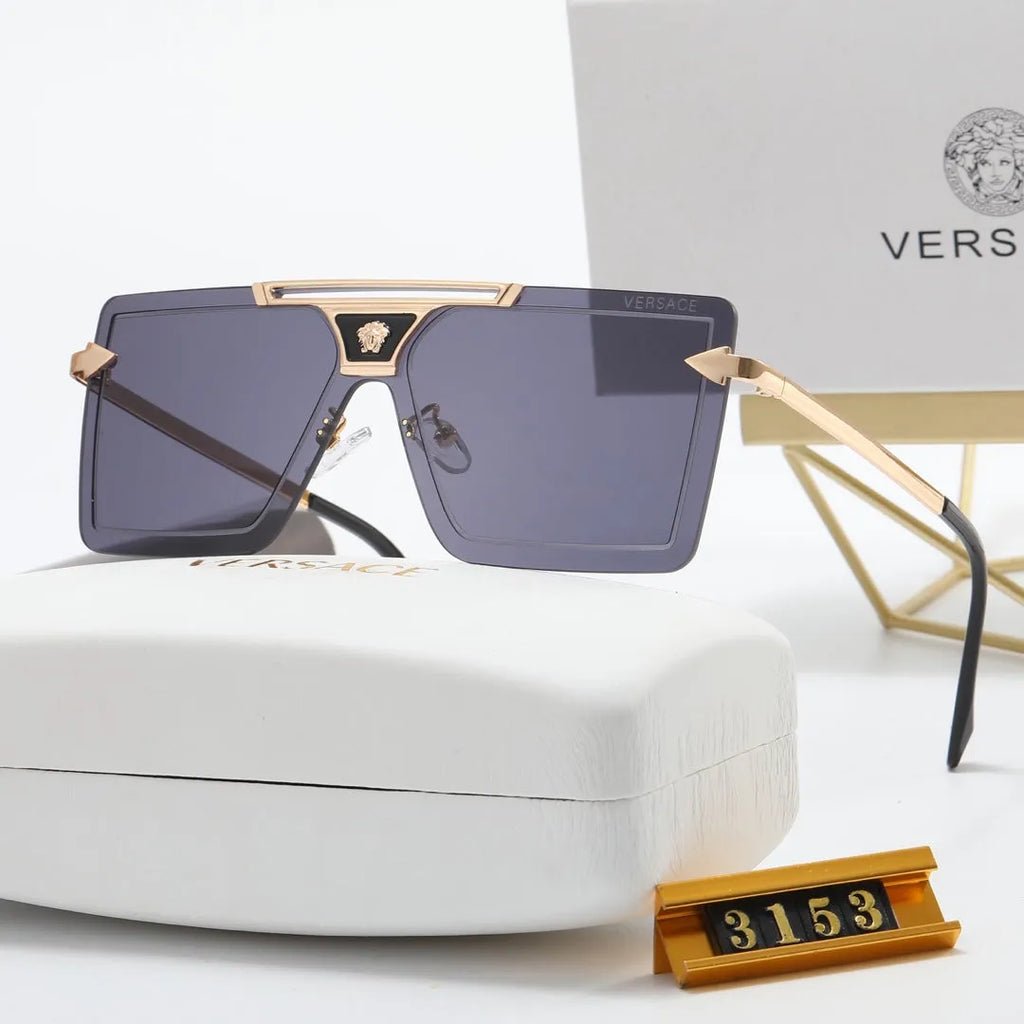 Frameless Square Polarized Sunglasses F16588