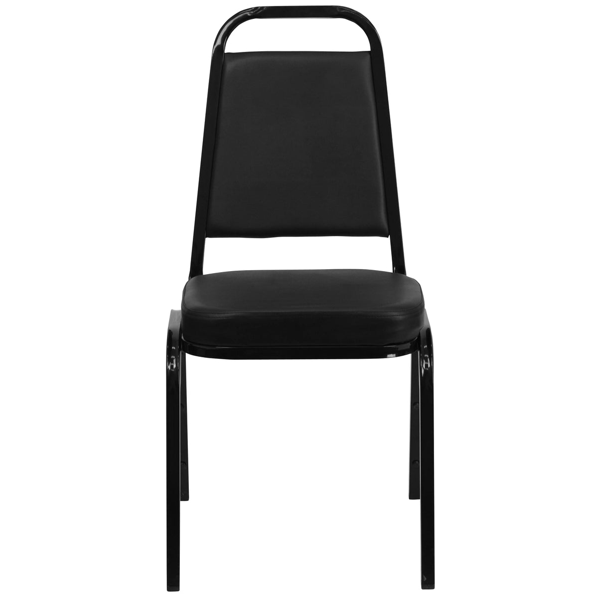 4 Pack Black Vinyl Stacking Banquet Chair M1652