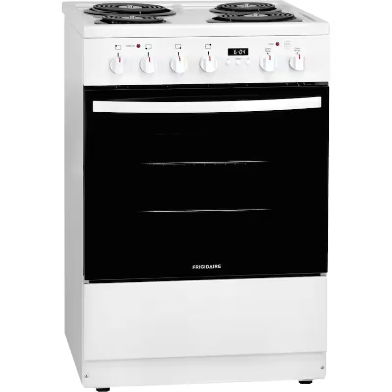 24 in. 1.9 cu. ft. Freestanding Electric Range in White B6116