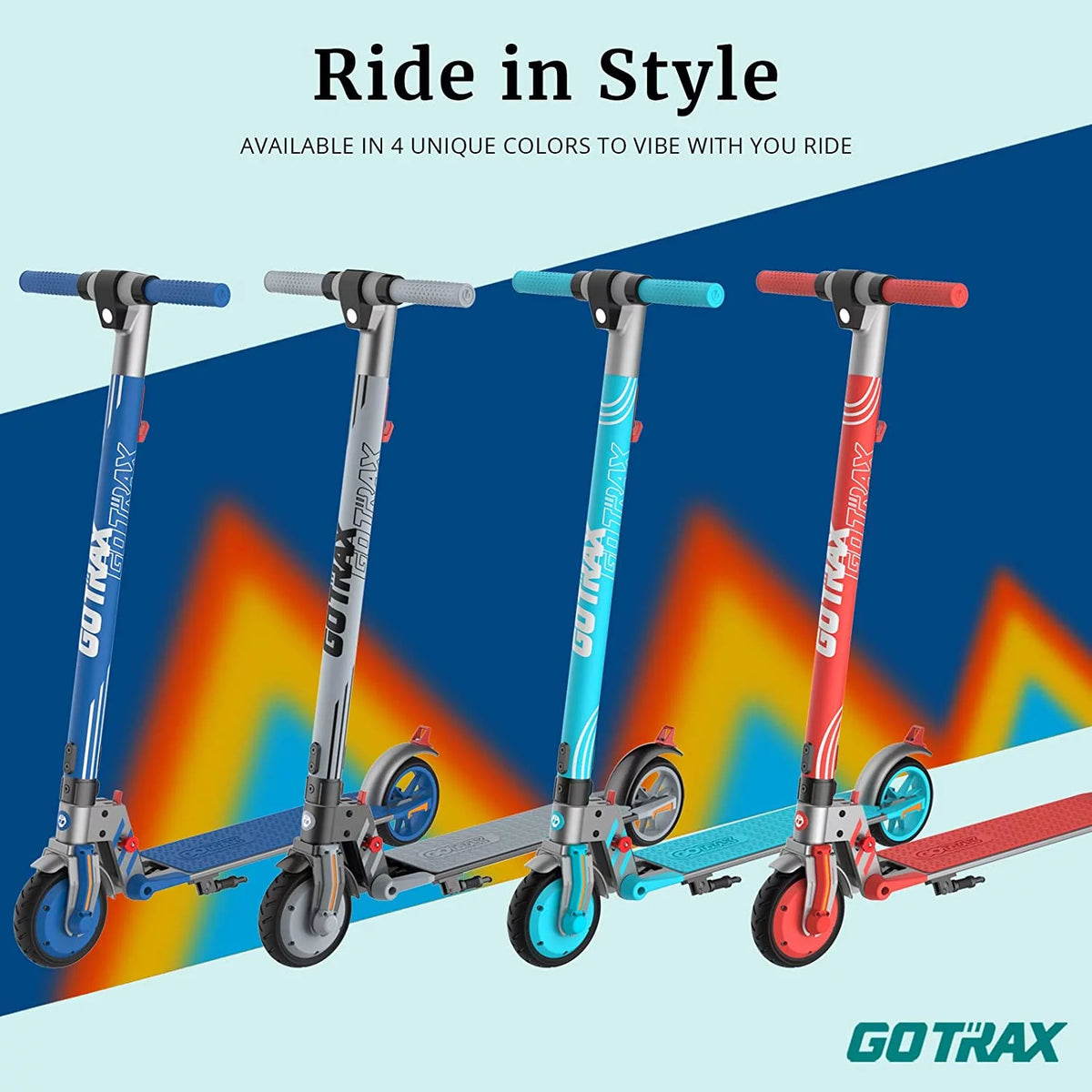 Blue 250W Foldable Electric Scooter R821