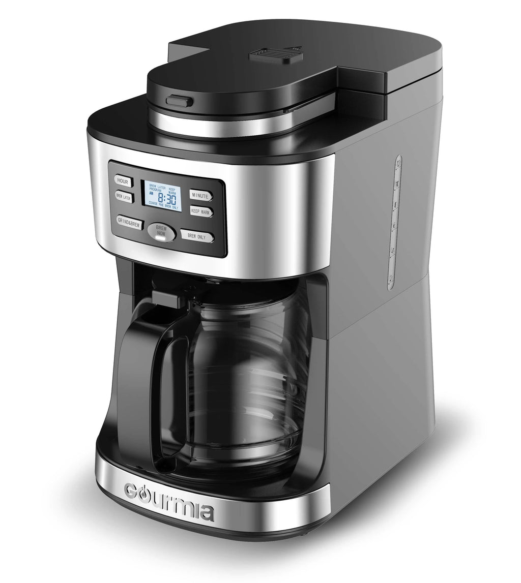 12-Cup Grind & Brew Coffee Maker with Integrated Grinder Black R55817