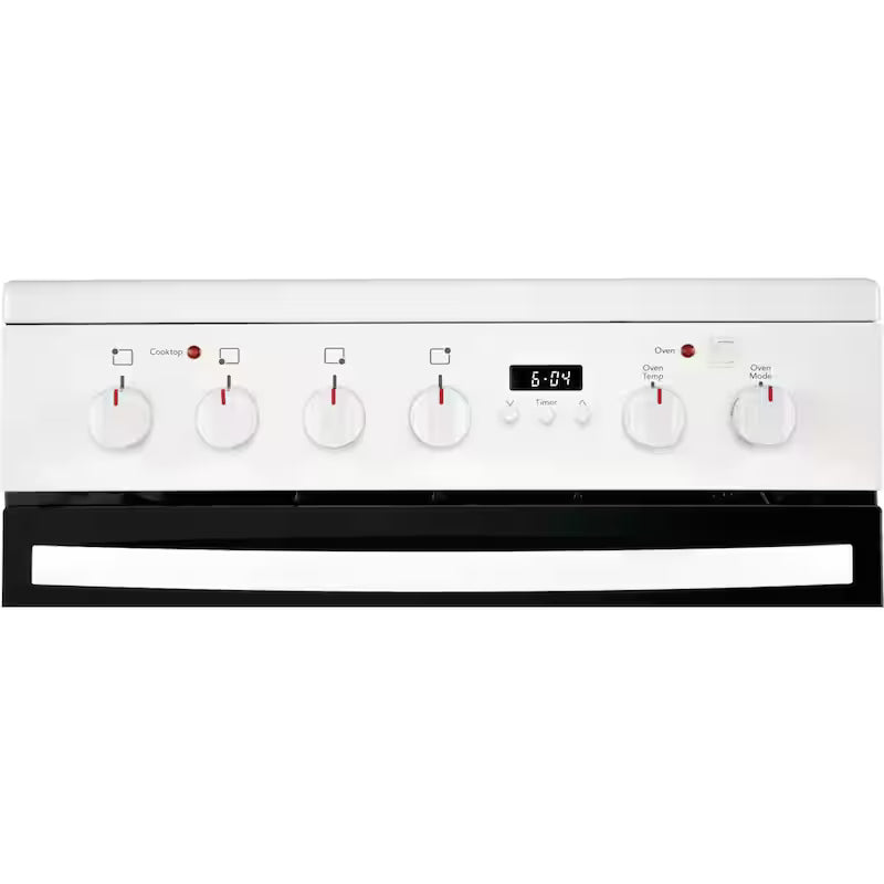 24 in. 1.9 cu. ft. Freestanding Electric Range in White B6116