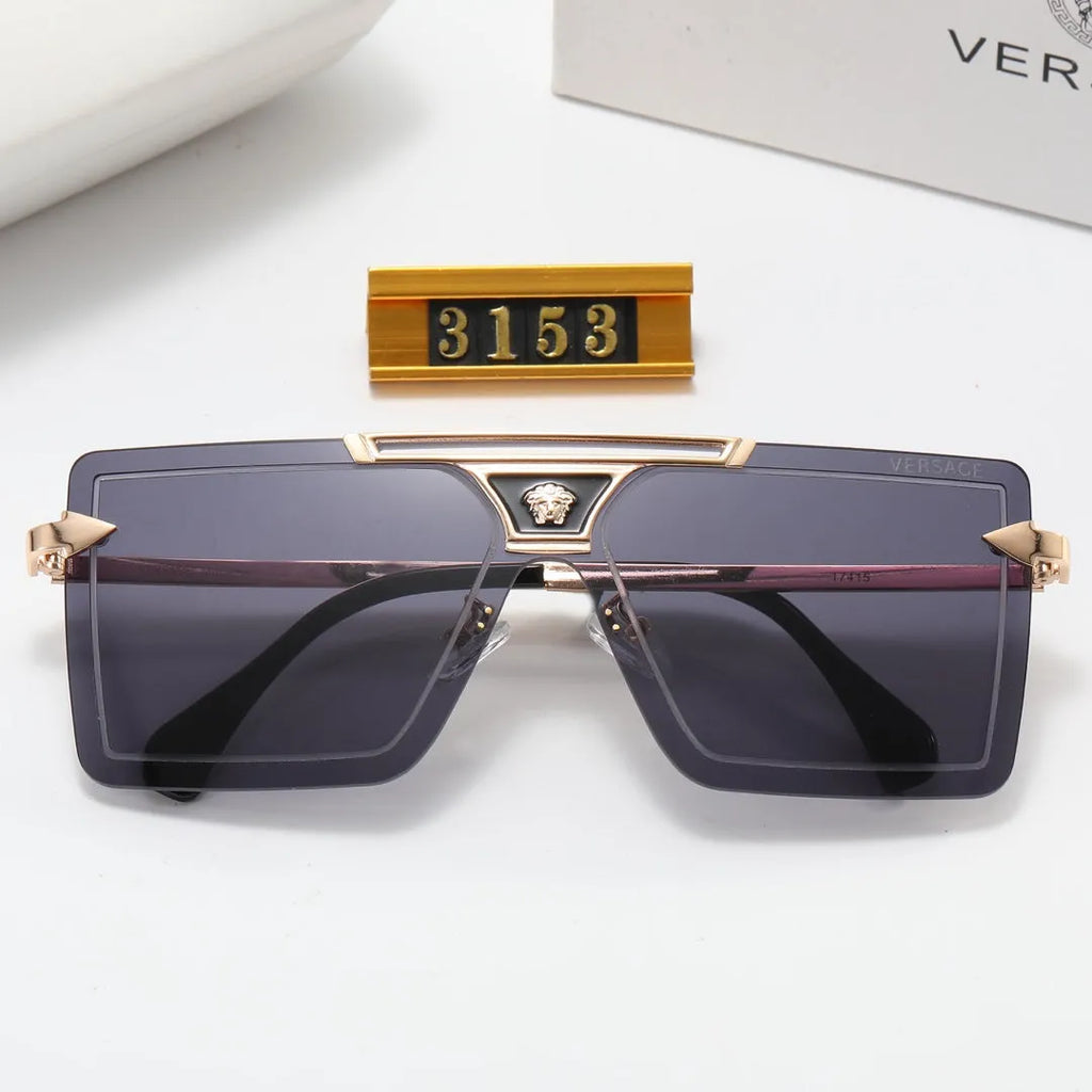 Frameless Square Polarized Sunglasses F16588