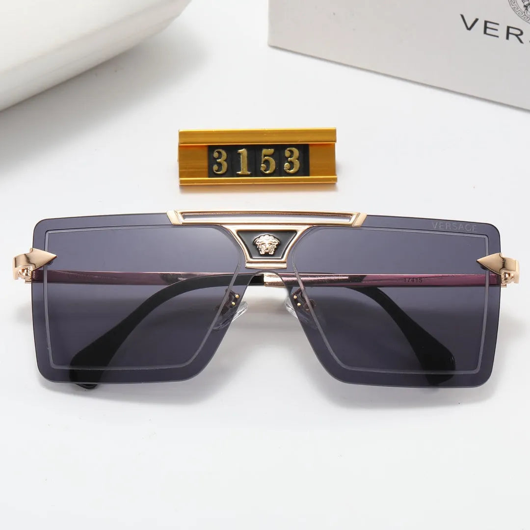 Frameless Square Polarized Sunglasses F16588