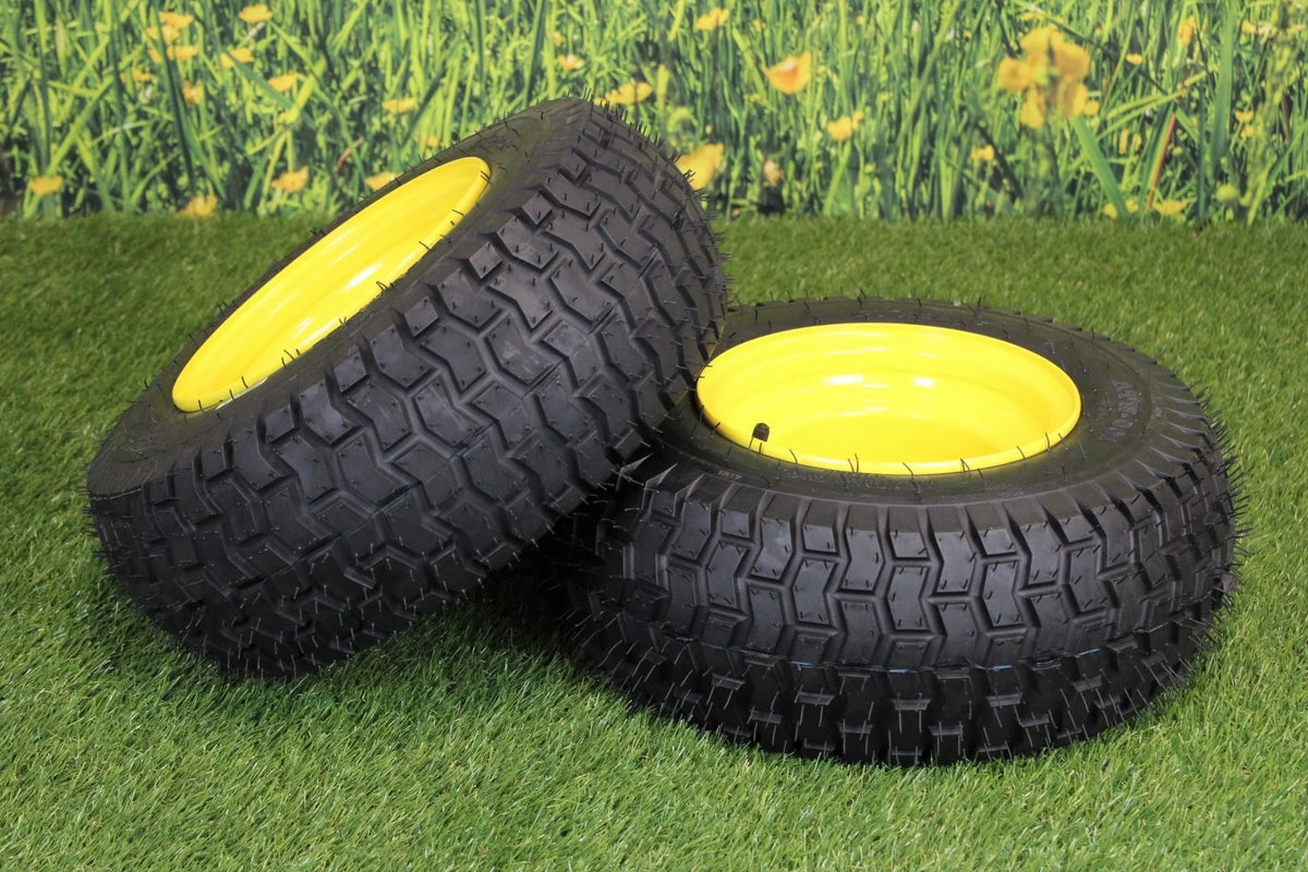 16x6.50-8 Lawn & Garden Mower Tires & Wheels Set of 2 F2154
