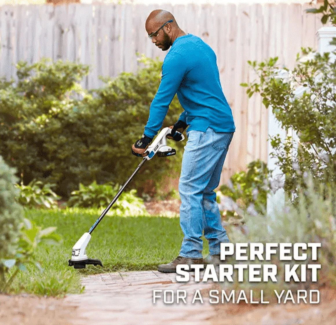 20-Volt 10-inch String Trimmer Leaf Blower Combo Kit M9178