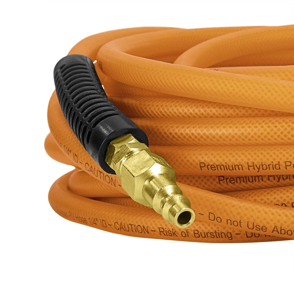 Polyurethane Polymer Hybrid 100-Foot Air Hose with 1/4 in. NPT Fittings L869373