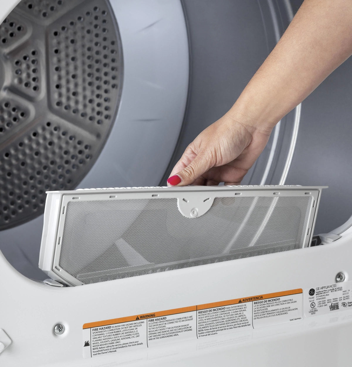 White Gas Dryer J5613