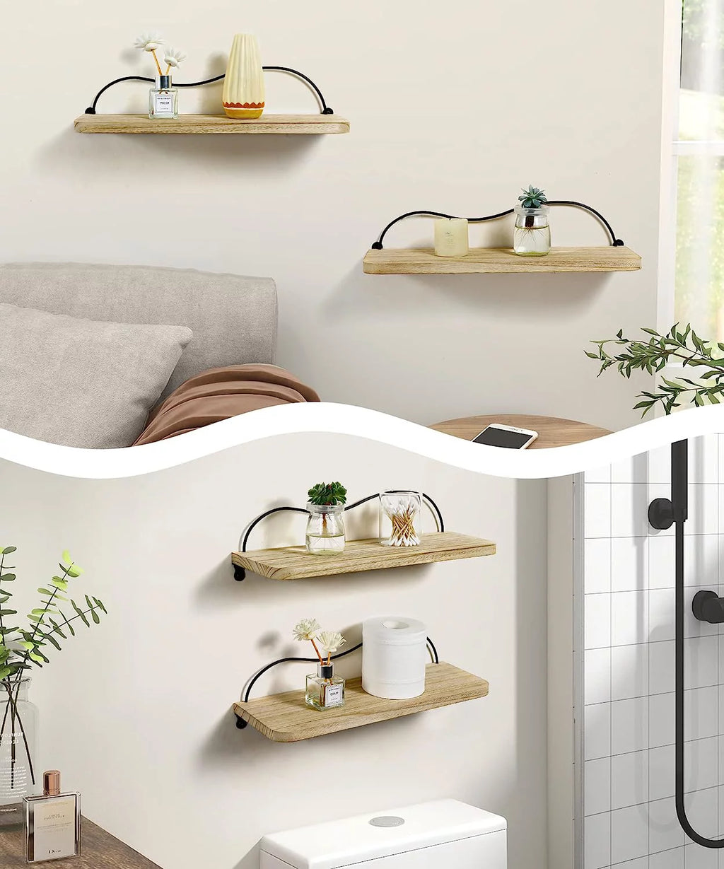 Floating Shelves Set of 2 V44526