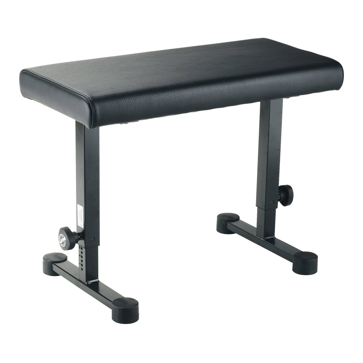 Black Keyboard Piano Bench B36587