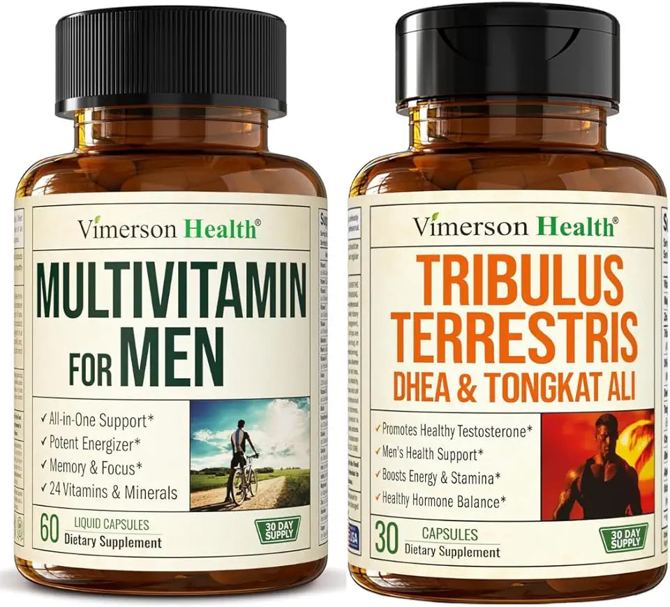 Men's Liquid Multivitamin & Tribulus Terrestris with DHEA and Tongkat Ali I942