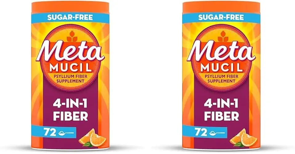 Orange SugarFree Fiber Powder 4-in-1 Pack of 2 Q152