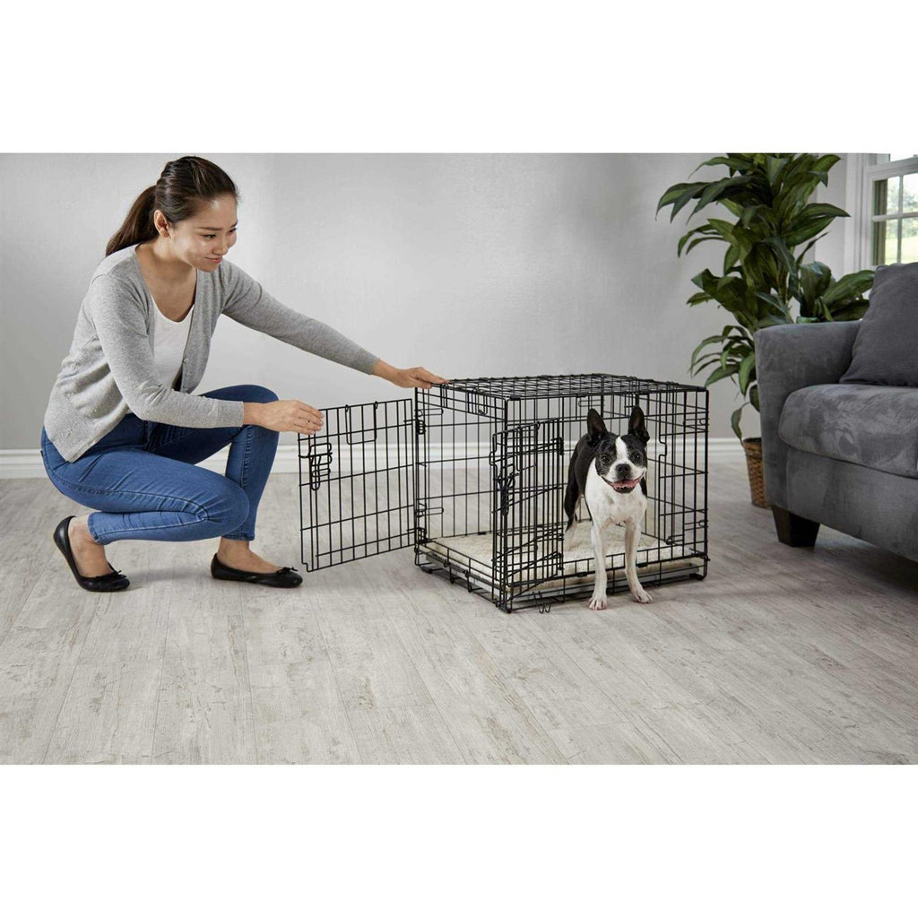 2-Door Folding Dog Crate J647491