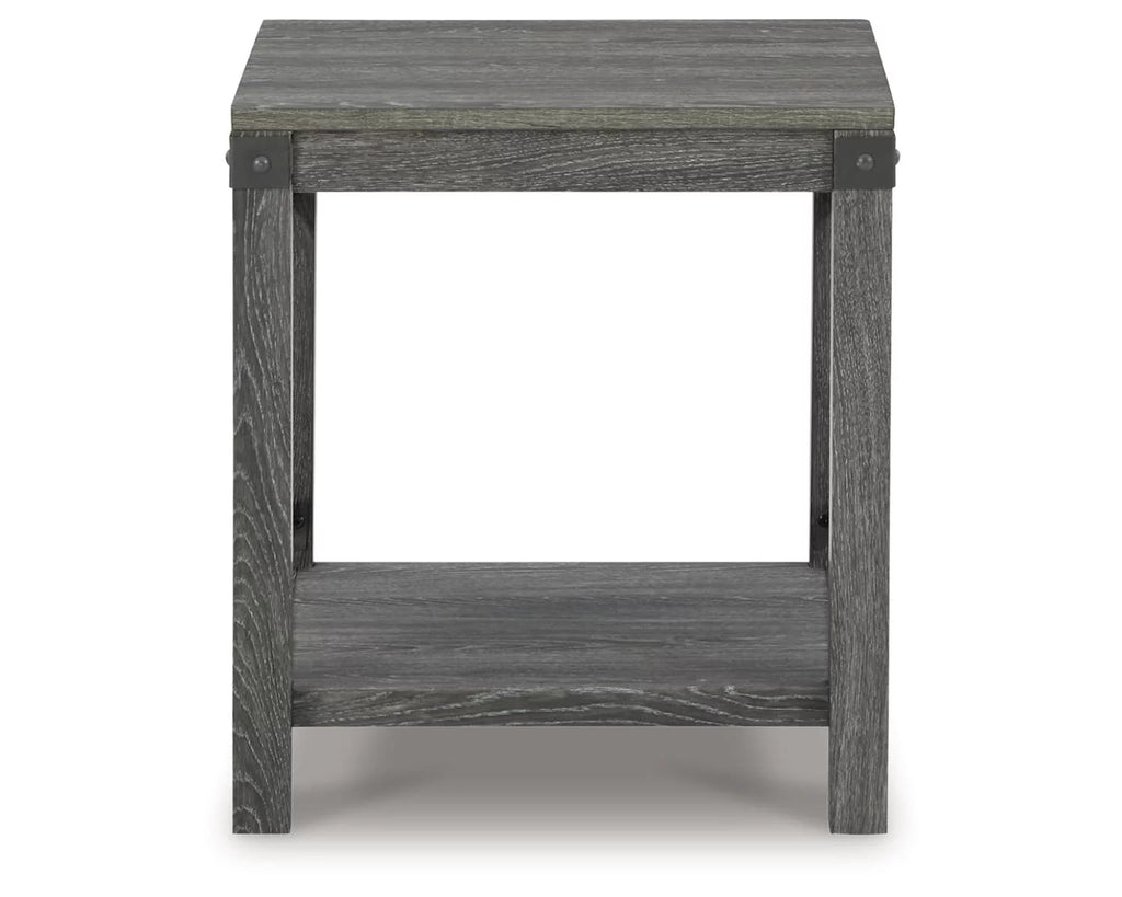 End Table Grayish Brown J428987