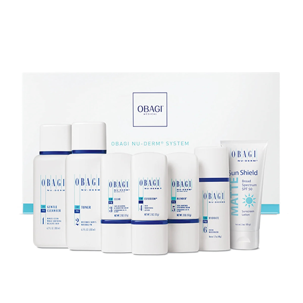 7 Piece Skin Brightening Skincare System D2387