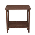 Light Brown Fir Wood Side Table 19" x 14" x 19" E233522