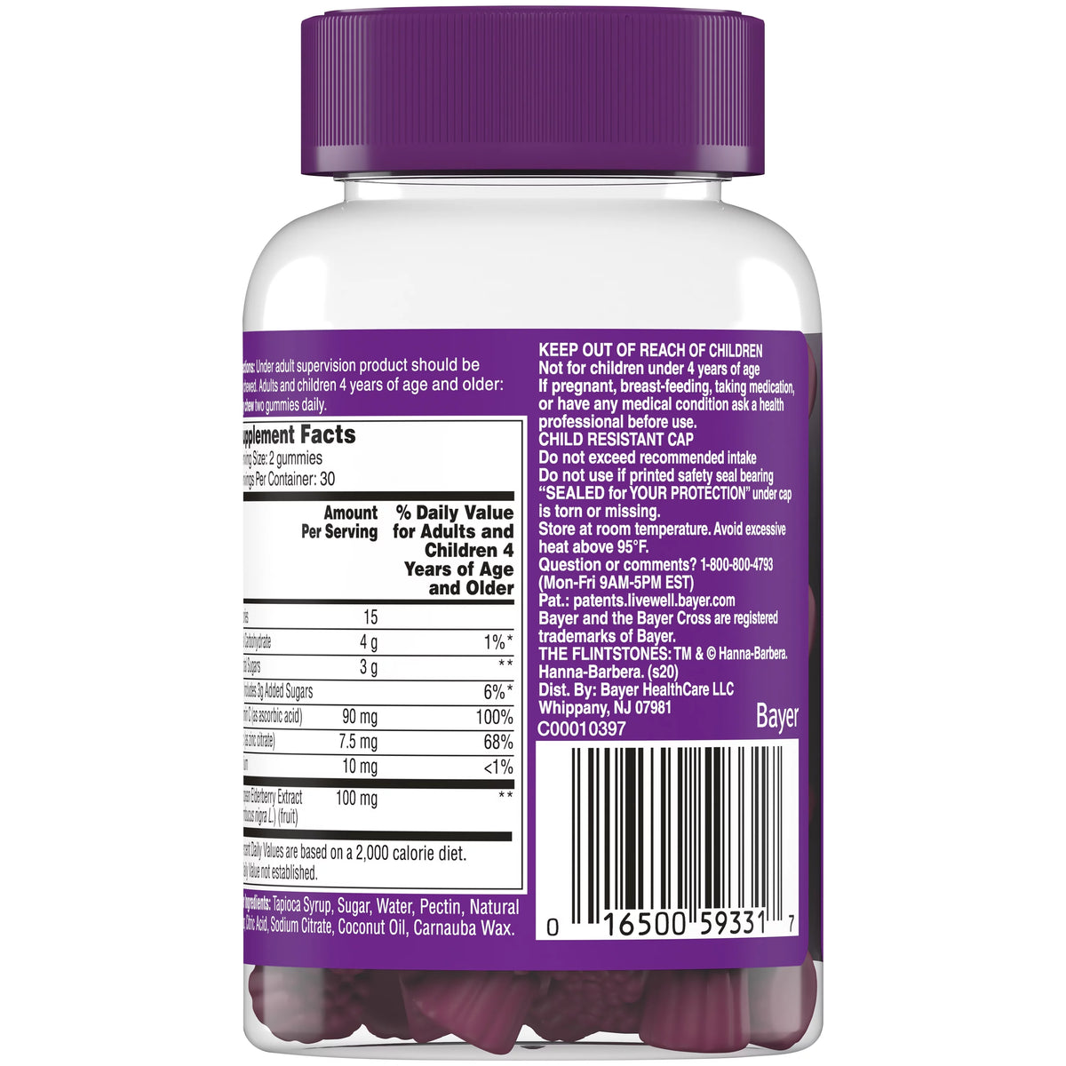 Kids Elderberry Gummies 60 Count C7820