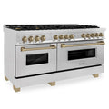 48 in. 9 Burner Double Oven Dual Fuel Range R4564