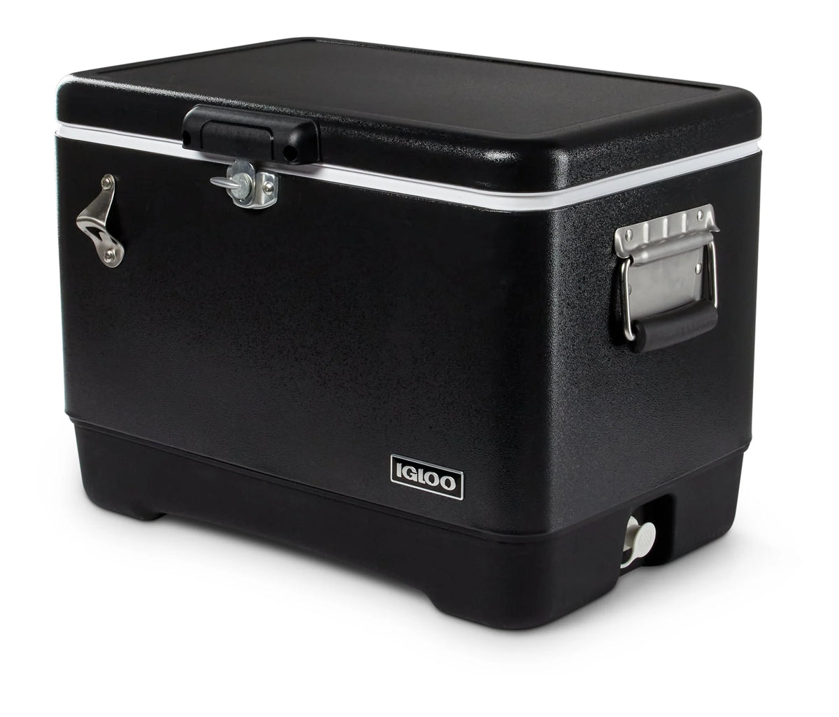 54 Qt Hard Sided Cooler, Black S480