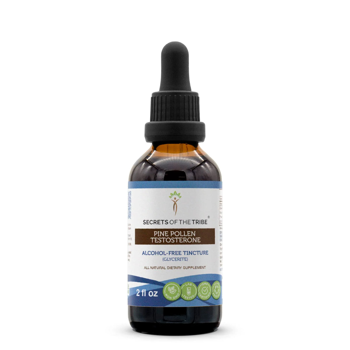 Alcohol-Free Pine Pollen Extract Tincture 2 FL OZ S279345
