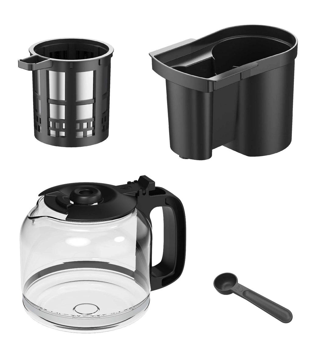 12-Cup Grind & Brew Coffee Maker with Integrated Grinder Black R55817