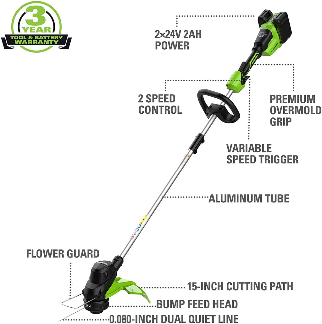 48V 15 Cordless String Trimmer F375895