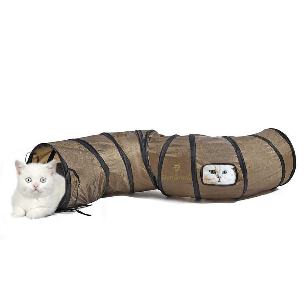 Collapsible Polyester Tunnel with Steel Frame and Carrying Case S8468