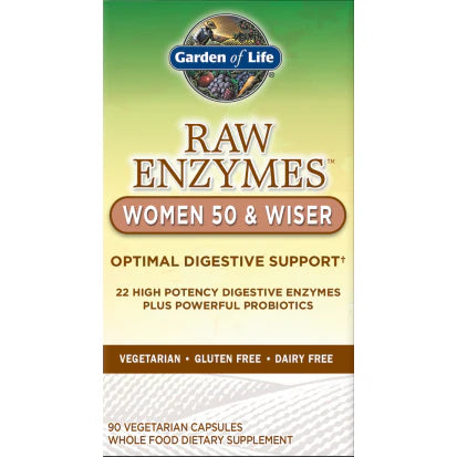 Enzymes Women 50 & Wiser 90 vcaps K21435