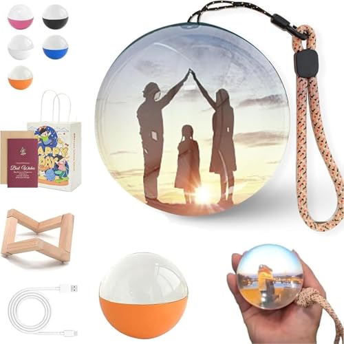Christmas Ornament LED Crystal Ball Player C28380