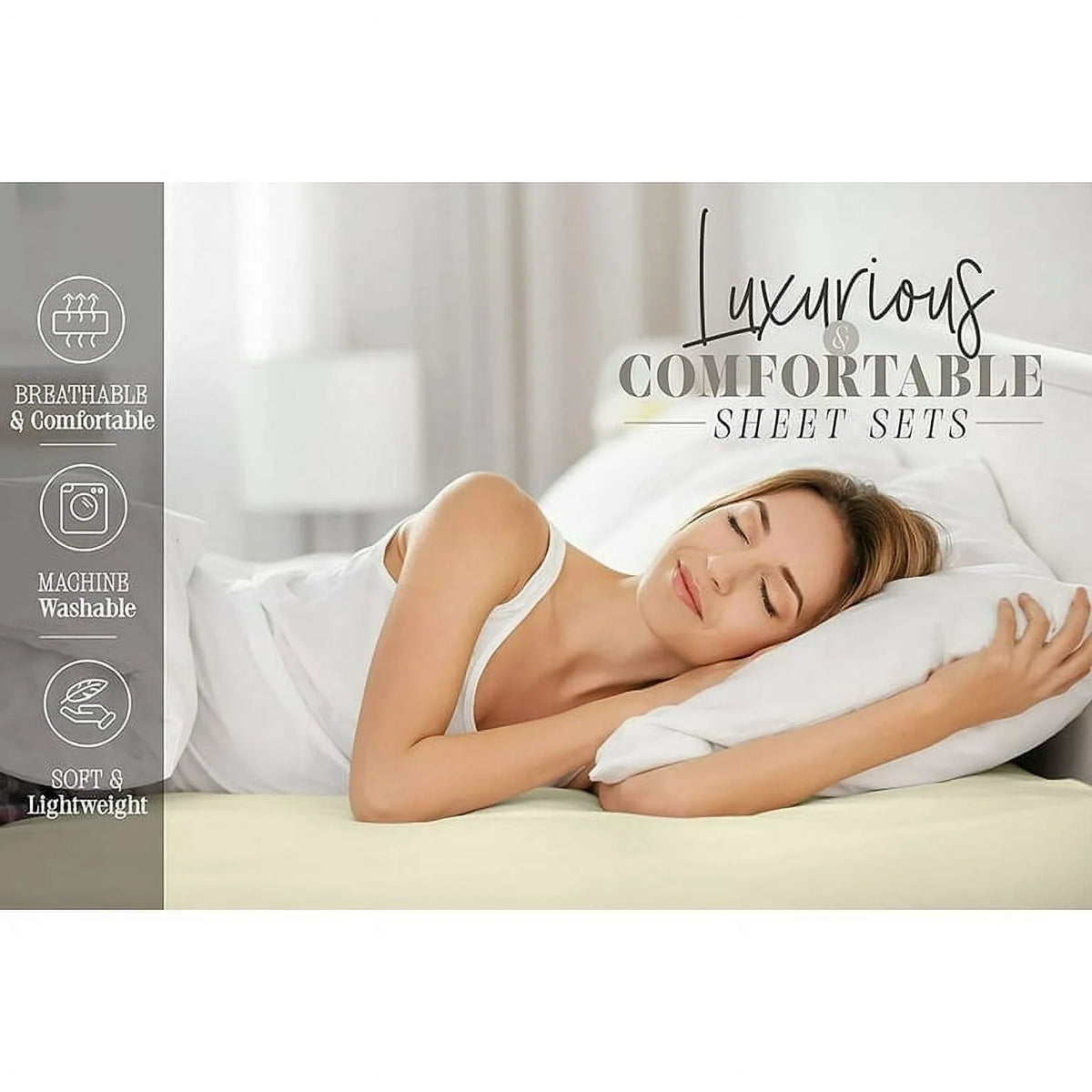 Super Soft Wrinkle Free 2-Piece Duvet Cover Set Twin/Twin XL O29038