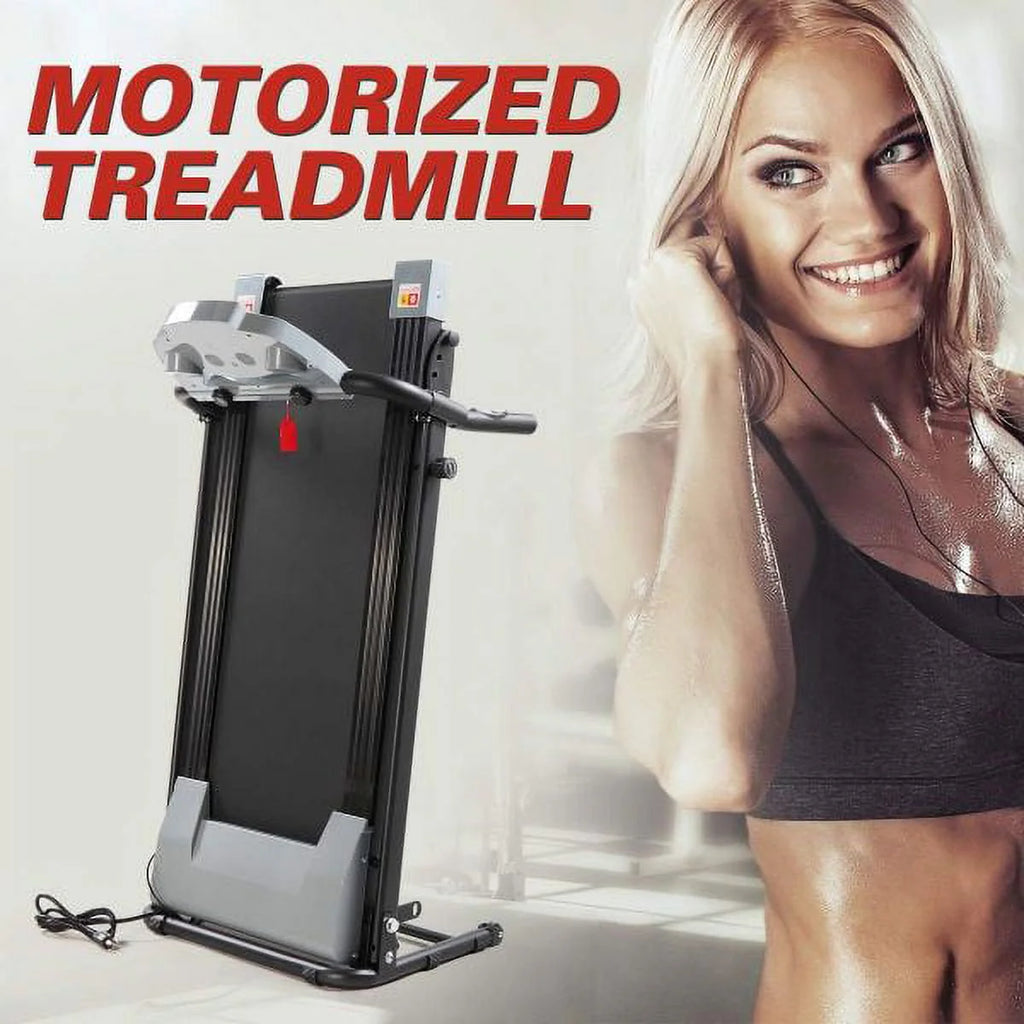 Foldable Electric Treadmill with LCD Monitor E3959