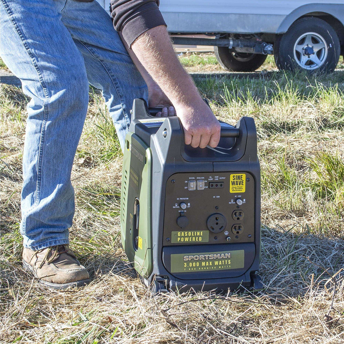 3500 Watt Inverter Gasoline Powered Generator V293221