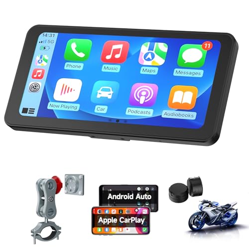 6.25" Motorcycle CarPlay & Android Auto Screen J39766