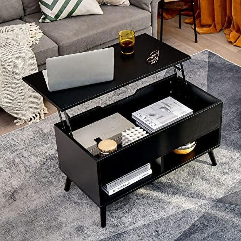 Lift Top Coffee Table with Hidden Compartment O636567