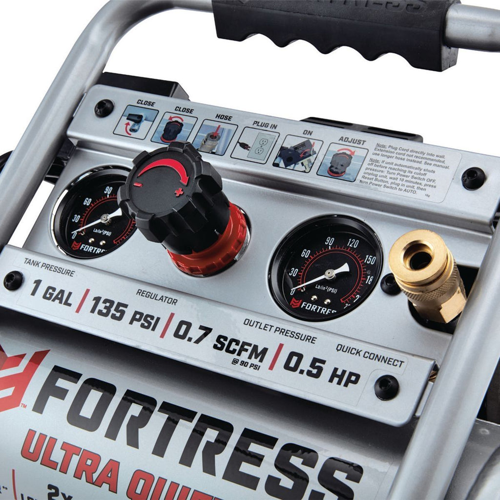 1 Gallon 135 PSI Oil-Free Air Compressor C559