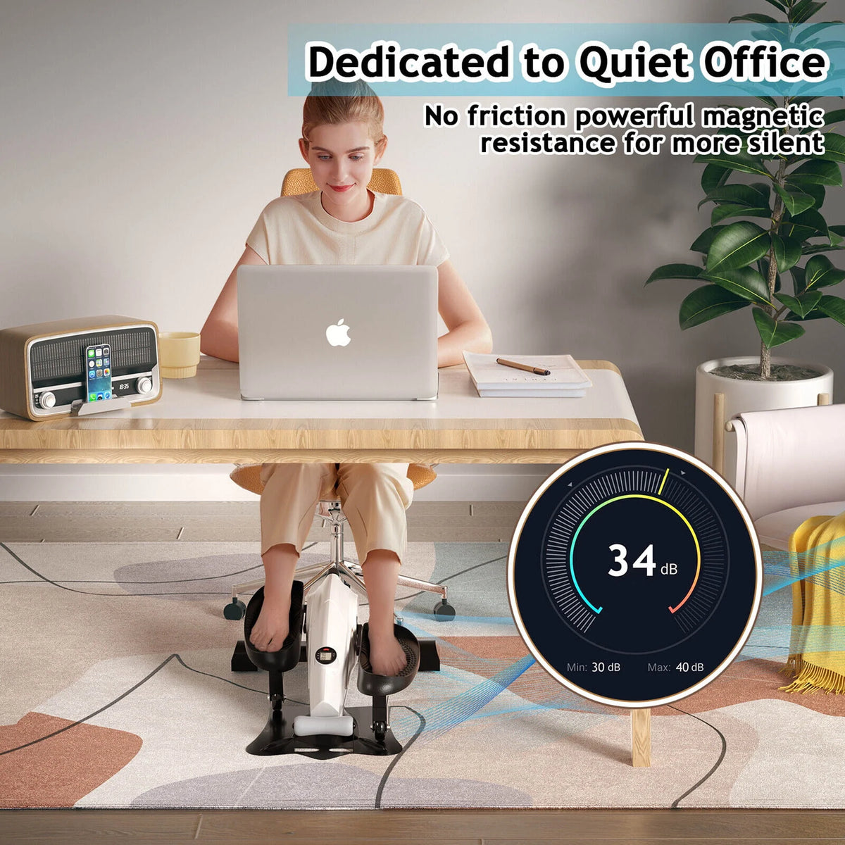 Portable Mini Magnetic Elliptical Stepper Machine I794
