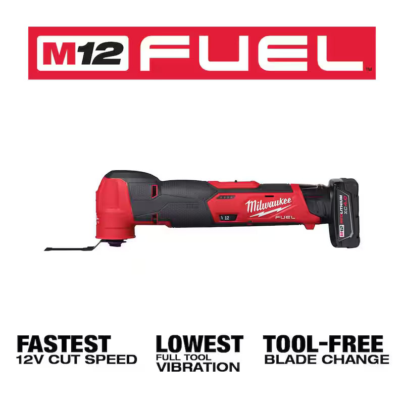 12-Volt Cordless Oscillating Multi-Tool with Two 3.0 Ah Batteries P14375
