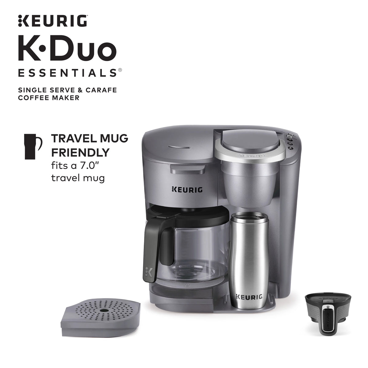 Black Single-Serve K-Cup Pod Coffee Maker D9430