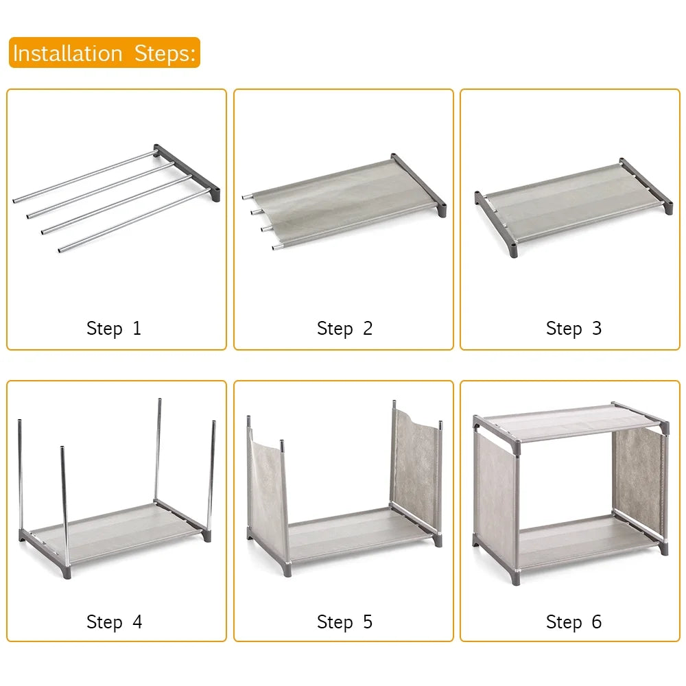 4-Shelf Bookcase Shelving Unit Organizer I7853