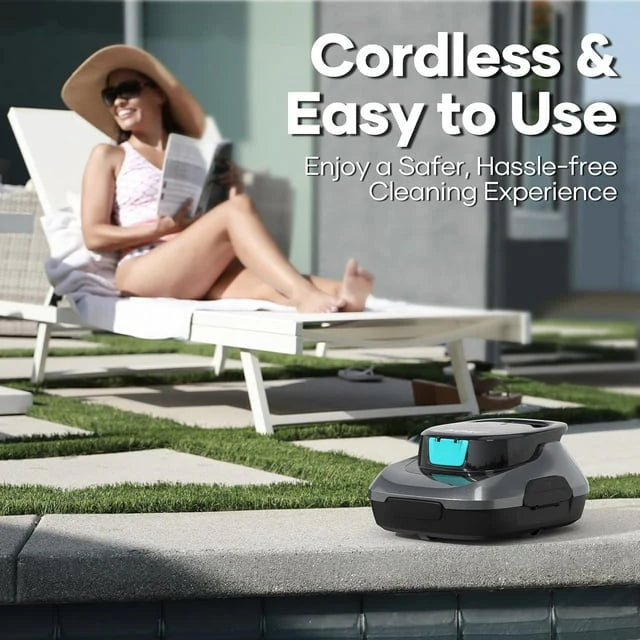 Cordless Robotic Pool Cleaner F961