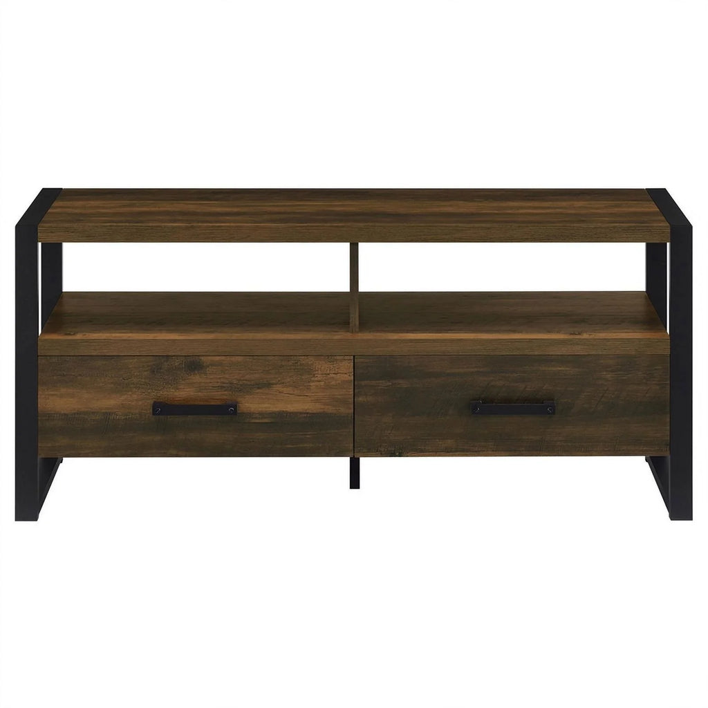 3-Drawer Farmhouse Wood TV Stand N17778
