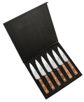 Walnut Wood 6-Knife Steak Knives Set V11085