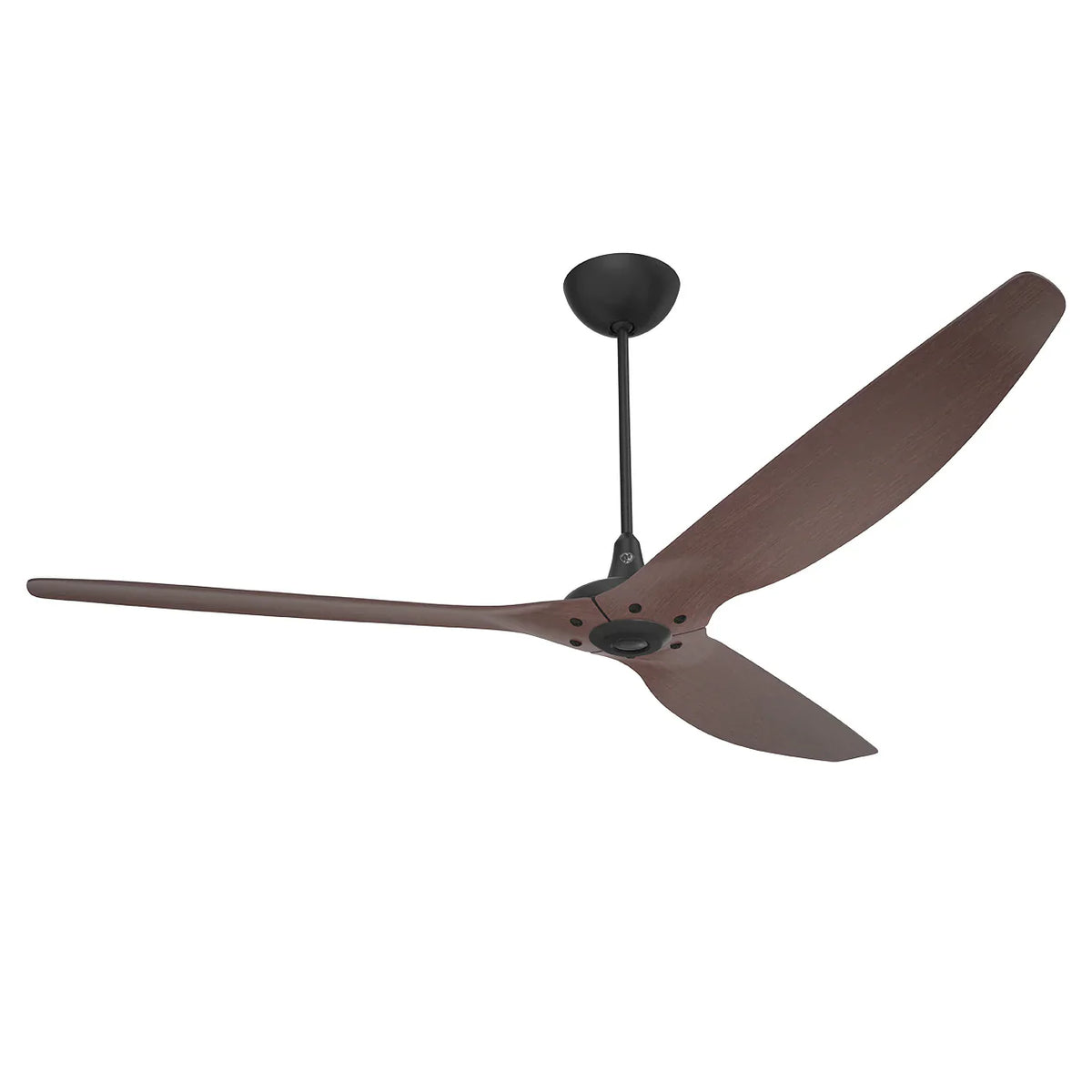 84 Ceiling Fan with Bamboo Blades and Black Finish R36361