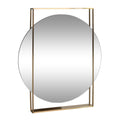 Wall Mirror, Brushed Brass N480295