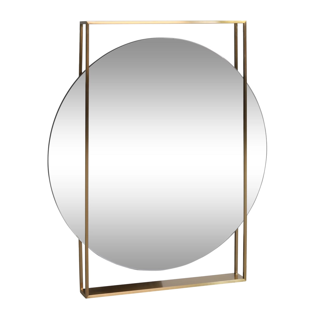 Wall Mirror, Brushed Brass N480295