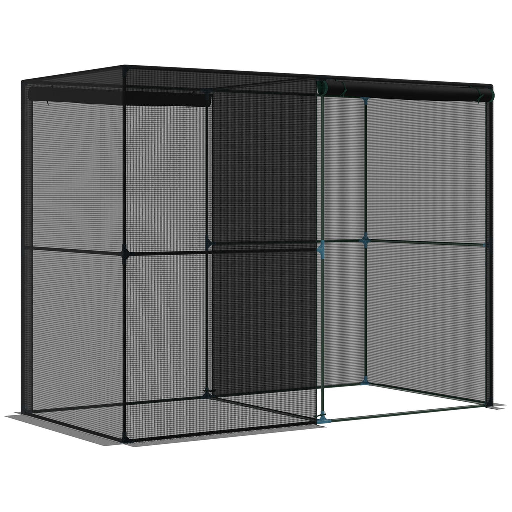 Outdoor Walk-in Crop Cage with HDPE Cover D975328