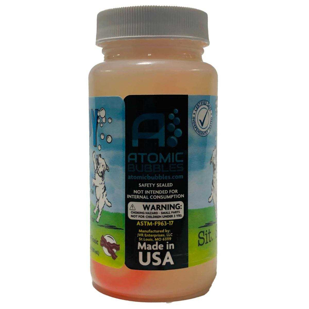 Peanut Butter & Bacon Scented Bubbles 4oz 2 Pack Z1278